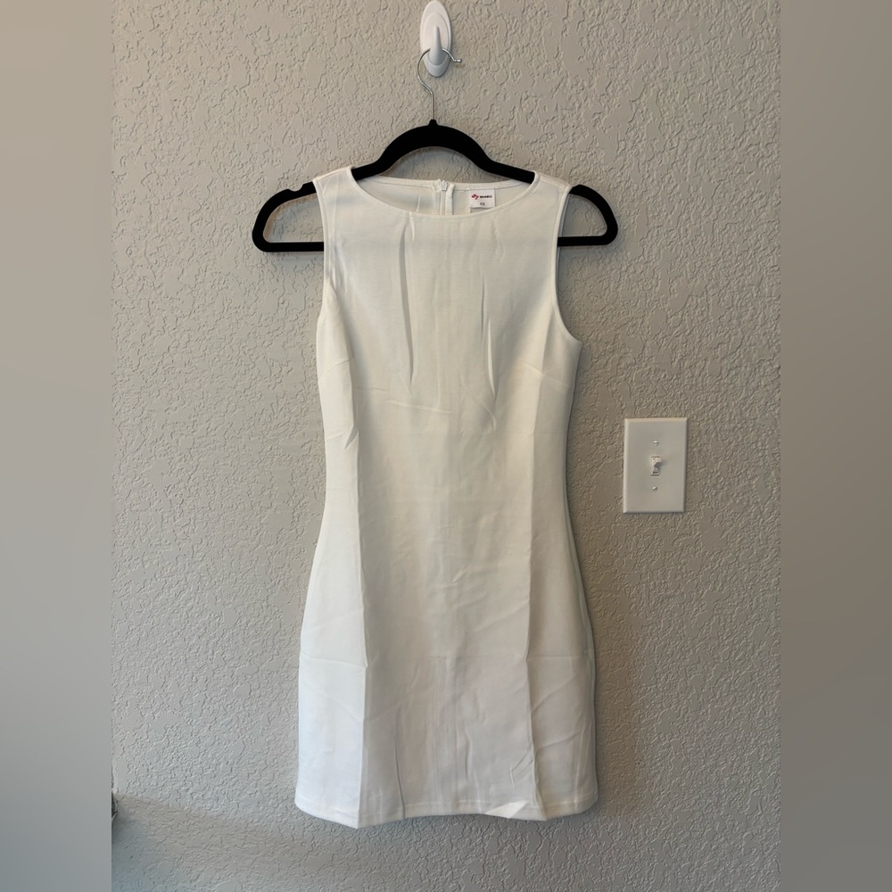 Amazon White Summer Short Dress! NWT - Picture 2 of 4